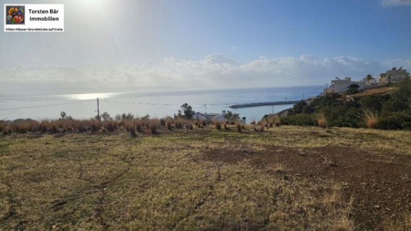 Agia Galini Baugrundstück mit Meerblick in Agia Galini, Kreta Grundstück kaufen